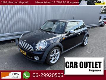 MINI Mini 1.6 Cooper Airconditioning, Pano-schuif/kanteldak, beschikbaar voor biedingen
