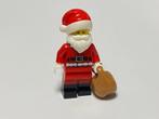 Lego Minifiguur Kerstman met witte snor en witte baard, Ophalen of Verzenden, Nieuw, Losse stenen, Lego