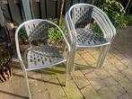 6x tuin/terras stoelen metaal, Tuin en Terras, Ophalen, Gebruikt, Metaal