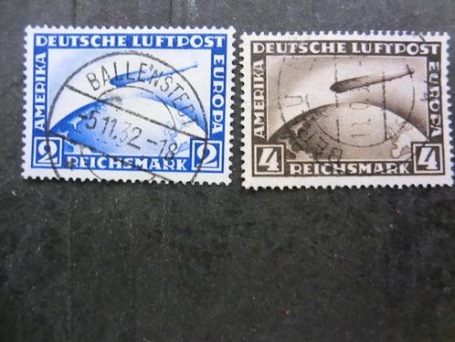 Duitse Rijk LP serie 423-424 Gestempeld., Postzegels en Munten, Postzegels | Europa | Duitsland, Postfris, Overige periodes, Ophalen of Verzenden