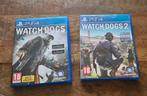 Watchdogs 1 en 2 PS4, Spelcomputers en Games, Games | Sony PlayStation 4, 1 speler, Zo goed als nieuw, Vanaf 18 jaar, Ophalen