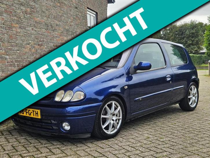 Renault Clio 1.4-16V Si*Panodak*LM velg*Nieuwe APK, Auto's, Renault, Bedrijf, Te koop, Clio, Airbags, Centrale vergrendeling, Elektrische ramen