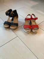 Rieker Sandalen Maat 39 - Setje, Kleding | Dames, Ophalen, Gedragen, Zwart, Sandalen of Muiltjes