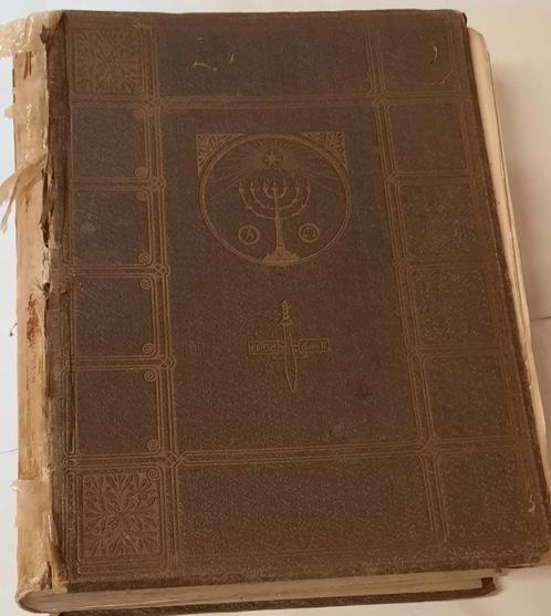 Sijthoff-Bijbel eind 19e eeuw, opknapper, gekleurde illustr., Antiek en Kunst, Antiek | Boeken en Bijbels, Ophalen of Verzenden