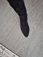 Tamaris zwarte suede dames laarzen mt39 - 2x gedragen, Tamaris, Zwart, Lage of Enkellaarzen, Ophalen of Verzenden