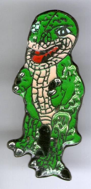 Groene krokodil PIN ( BLAD1_148 ) beschikbaar voor biedingen