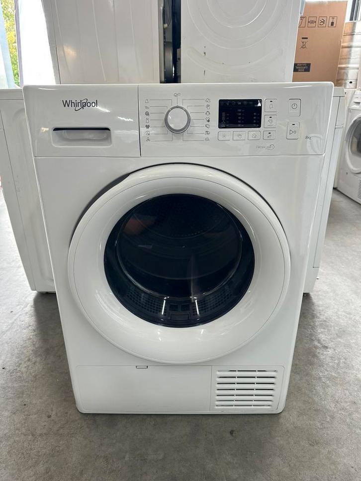 Keurige Whirlpool condens droger 8Kg Garantie📞🚚✅, Witgoed en Apparatuur, Wasdrogers, Zo goed als nieuw, Condens, Voorlader, 6 tot 8 kg