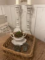 Rattan dienblad, Ophalen of Verzenden, Zo goed als nieuw, Rechthoekig, Overige materialen