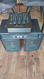 Skytec Speakers, Versterker & Numark Mixer Set, Ophalen of Verzenden, Gebruikt, Audio