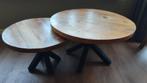 Mooie set ronde salon tafels, Ophalen, Gebruikt