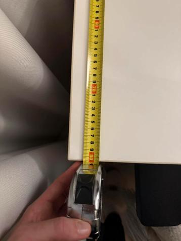 Hoekbureau IKEA Galant wit - afbeelding 12