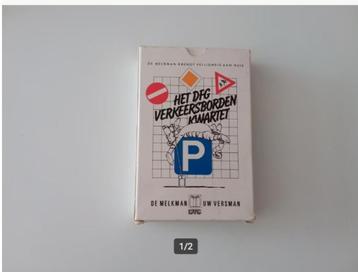 Het DFG verkeersborden kwartet beschikbaar voor biedingen