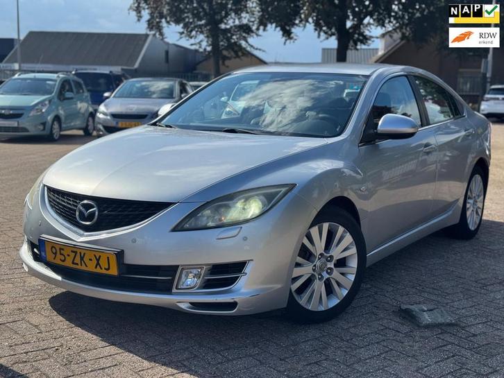 Mazda 6 2.0 CiTD Executive AIRCO NAP APK VOL LEDER, Auto's, Mazda, Bedrijf, Te koop, ABS, Airbags, Airconditioning, Bochtverlichting
