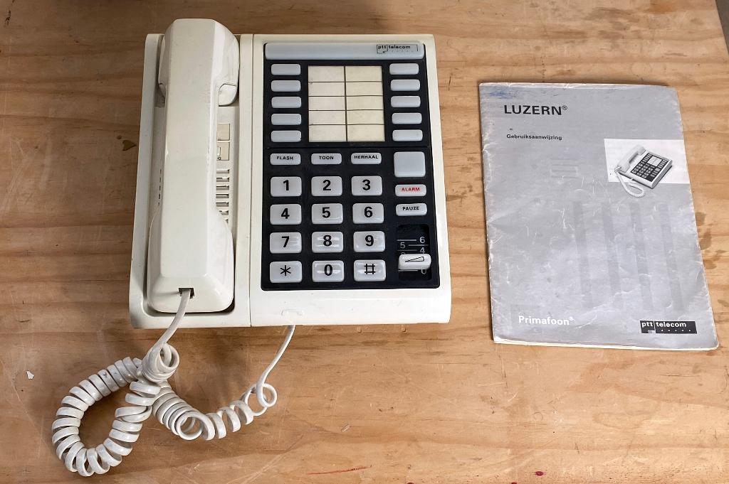 Telefoon grote toetsen Luzern, Ophalen, Gebruikt