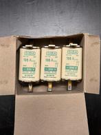 3 x Siba mespatronen NH00 aM 100A / 690V, Siba, Siba, Overige typen, Nieuw