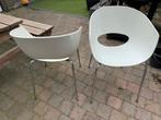 Eetkamer stoelen 2 stuks, Huis en Inrichting, Stoelen, Ophalen, Gebruikt, Twee, Wit