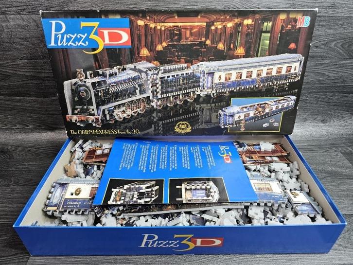 Puzz 3D The Orient Express (769 stukjes) 3D puzzel, Hobby en Vrije tijd, Denksport en Puzzels, Zo goed als nieuw, Rubik's of 3D-puzzel