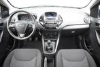 Ford Ka+ 1.2 Trend Ultimate|NL-AUTO|CRUISE|PDC|5-DRS, Auto's, 86 pk, Gebruikt, 4 cilinders, Blauw