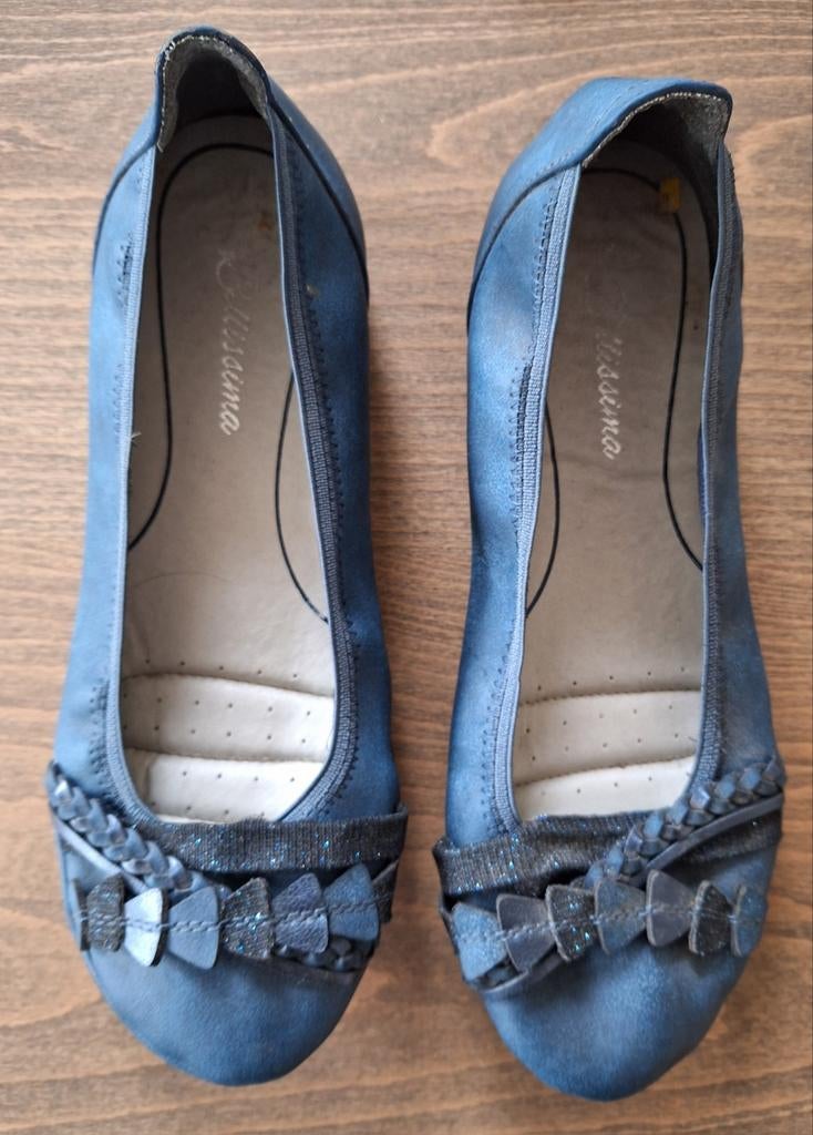 Ballerina's - donkerblauw - maat 39 - merk Bellissima, Kleding | Dames, Schoenen, Blauw, Gedragen, Bellissima, Ballerina's