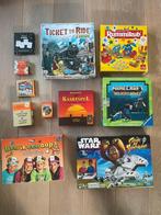 Diverse spellen o.a. Ticket to Ride, Minecraft…, Hobby en Vrije tijd, Gezelschapsspellen | Bordspellen, Ophalen, Zo goed als nieuw