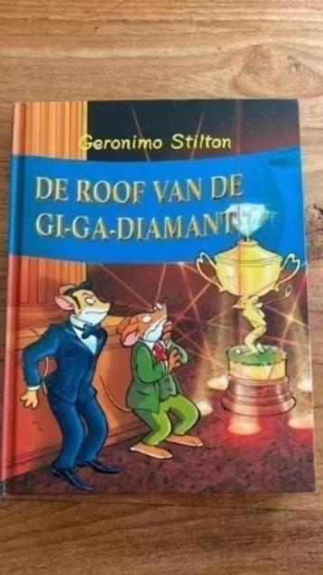Geronimo stilton. De roof van de gi-ga- diamant beschikbaar voor biedingen