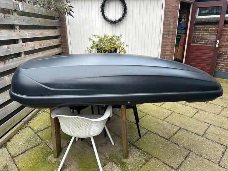 Hapro Traxer 6.6 dakkoffer - Brilliant Black, Auto diversen, Dakkoffers, Gebruikt, Ophalen