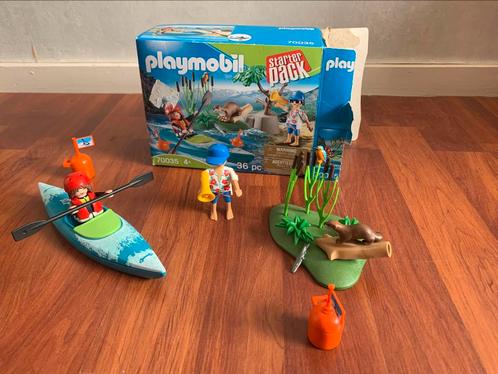 Playmobil kano 70035, Kinderen en Baby's, Speelgoed | Playmobil, Zo goed als nieuw, Ophalen of Verzenden
