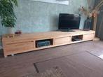 TV-meubel Corona Teak 300 cm, Ophalen of Verzenden, Zo goed als nieuw, 200 cm of meer, Minder dan 100 cm
