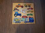 Voertuigen puzzel, Ophalen, 2 tot 4 jaar, 10 tot 50 stukjes, Zo goed als nieuw