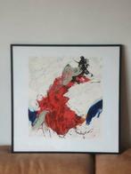 Menno Bauer litho wat valt er in april nog te lijden ?, Antiek en Kunst, Ophalen