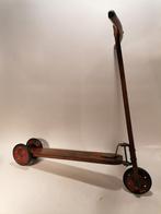 Pre-War wooden/steel step, USA. Gaaf ding., Antiek en Kunst, Antiek | Speelgoed, Ophalen of Verzenden