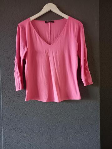 Marc Cain Roze Shirt 3/4 Mouw Maat 40 beschikbaar voor biedingen