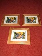 3 Houten fotolijsten met paspetoe 23x28 hang/ Zetten, Minder dan 50 cm, Gebruikt, Ophalen of Verzenden, Minder dan 50 cm