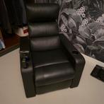 Zeer luxe relaxfauteuil bioscoopstoel, Huis en Inrichting, Fauteuils, Ophalen, Zo goed als nieuw, 75 tot 100 cm, Leer