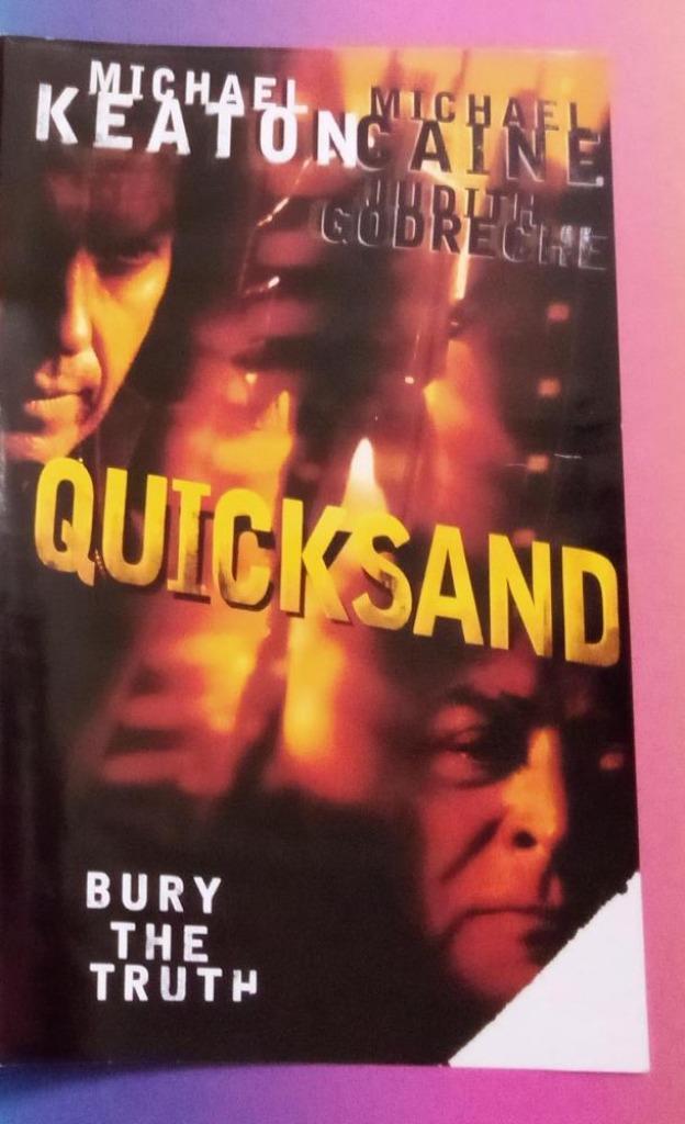 VHS - Quicksand, Cd's en Dvd's, VHS | Film, Gebruikt, Thrillers en Misdaad, Vanaf 16 jaar, Verzenden