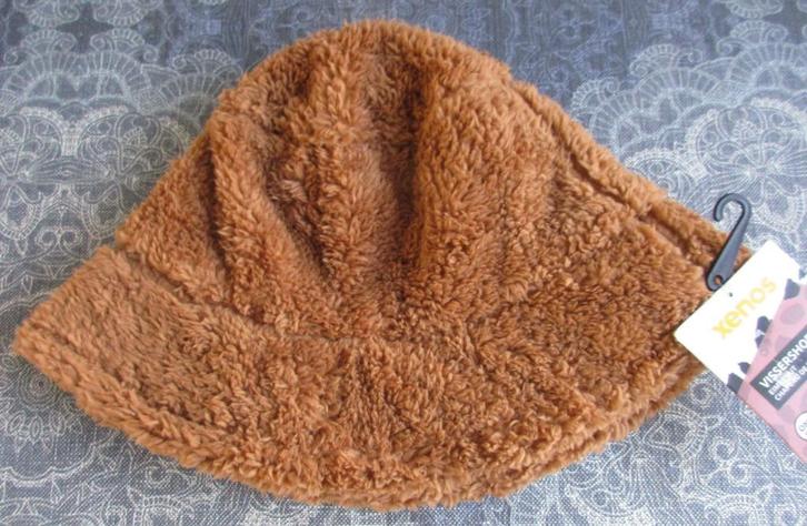 nieuw met kaartje-- bruine teddy vissershoed one size, Kleding | Heren, Mutsen, Sjaals en Handschoenen, Nieuw, Muts, Ophalen of Verzenden