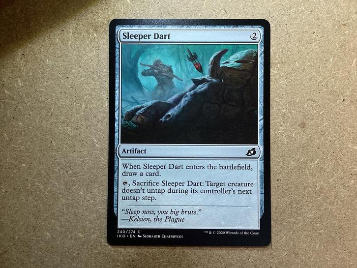 1x Sleeper Dart [240/274] (Near Mint), Hobby en Vrije tijd, Verzamelkaartspellen | Magic the Gathering, Zo goed als nieuw, Losse kaart