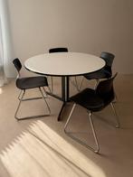 Flötotto sledestoelen ebbenhout jaren 70 - Bij de Tijd, Gebruikt, Twee, Bruin, Ophalen of Verzenden