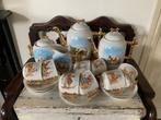Antieke Brussels porselein 'Petre Baudour' koffieservies, Antiek en Kunst, Ophalen of Verzenden