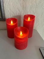 LED Kaarsen met Batterij - Sfeervol en Veilig, Kunststof, Nieuw, Ophalen of Verzenden, Kaars