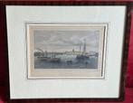 Schilderij Rotterdam, Antiek en Kunst, Kunst | Schilderijen | Klassiek, Verzenden