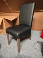 4 eetkamerstoelen, Ophalen, Zo goed als nieuw, Zwart, Vier