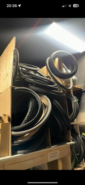 Gebruikte banden + fatbike banden + velgen 50 stuks graitz beschikbaar voor biedingen
