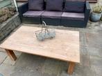 Teak tafel buiten, Ophalen, Gebruikt, 100 tot 150 cm, 50 tot 100 cm