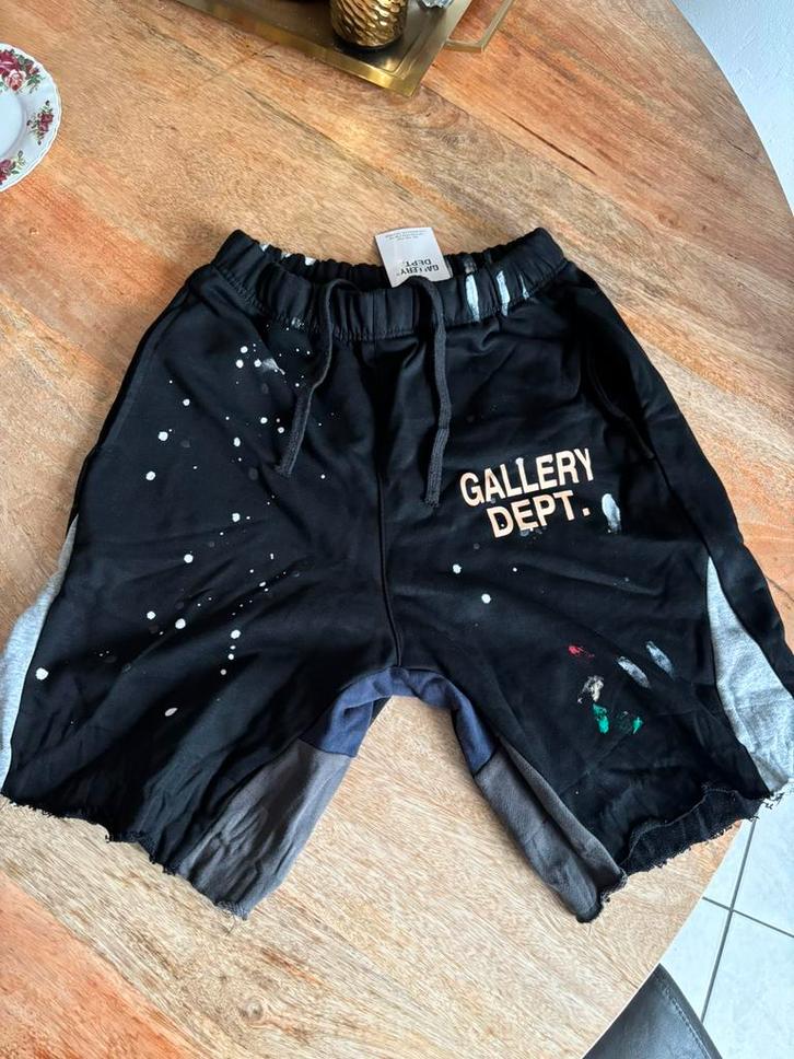 Gallery Dept. Paint Splatter Shorts – Maat S, Kleding | Heren, Schoenen, Nieuw, Overige typen, Ophalen of Verzenden