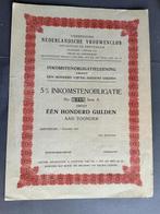 Obligatie Nederlandse Vrouwenclub Amsterdam 1923, Postzegels en Munten, Aandelen en Waardepapieren, Verzenden, 1920 tot 1950, Obligatie of Lening