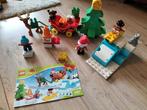 Duplo kerstster en teltrein, Ophalen of Verzenden, Zo goed als nieuw, Complete set, Duplo