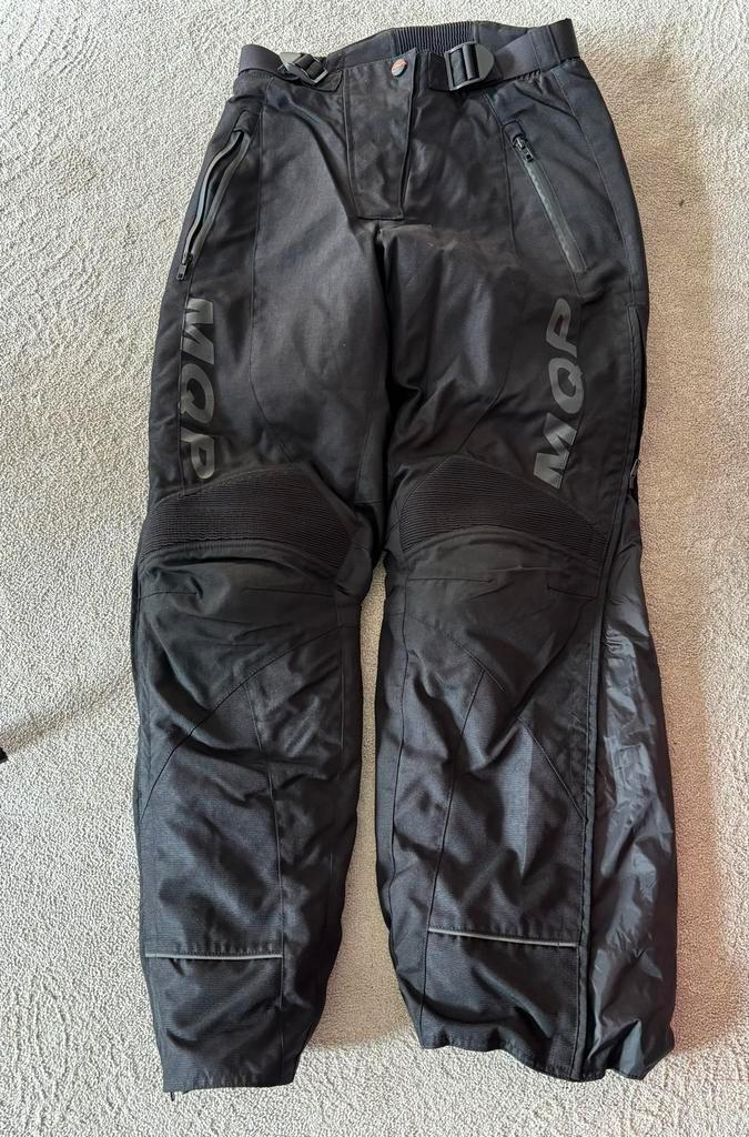 MQP All Weather Motorbroek D-XS, Motoren, Kleding | Motorkleding, Broek | textiel, Dames, Tweedehands, Ophalen of Verzenden