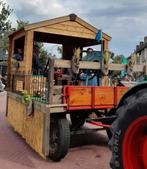 4-wielige wagen., Ophalen