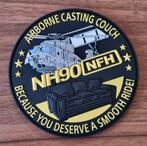 860 Squadron NH90 Airborne Casting Couch Patch, Verzamelen, Ophalen of Verzenden, Luchtmacht, Nederland, Embleem of Badge